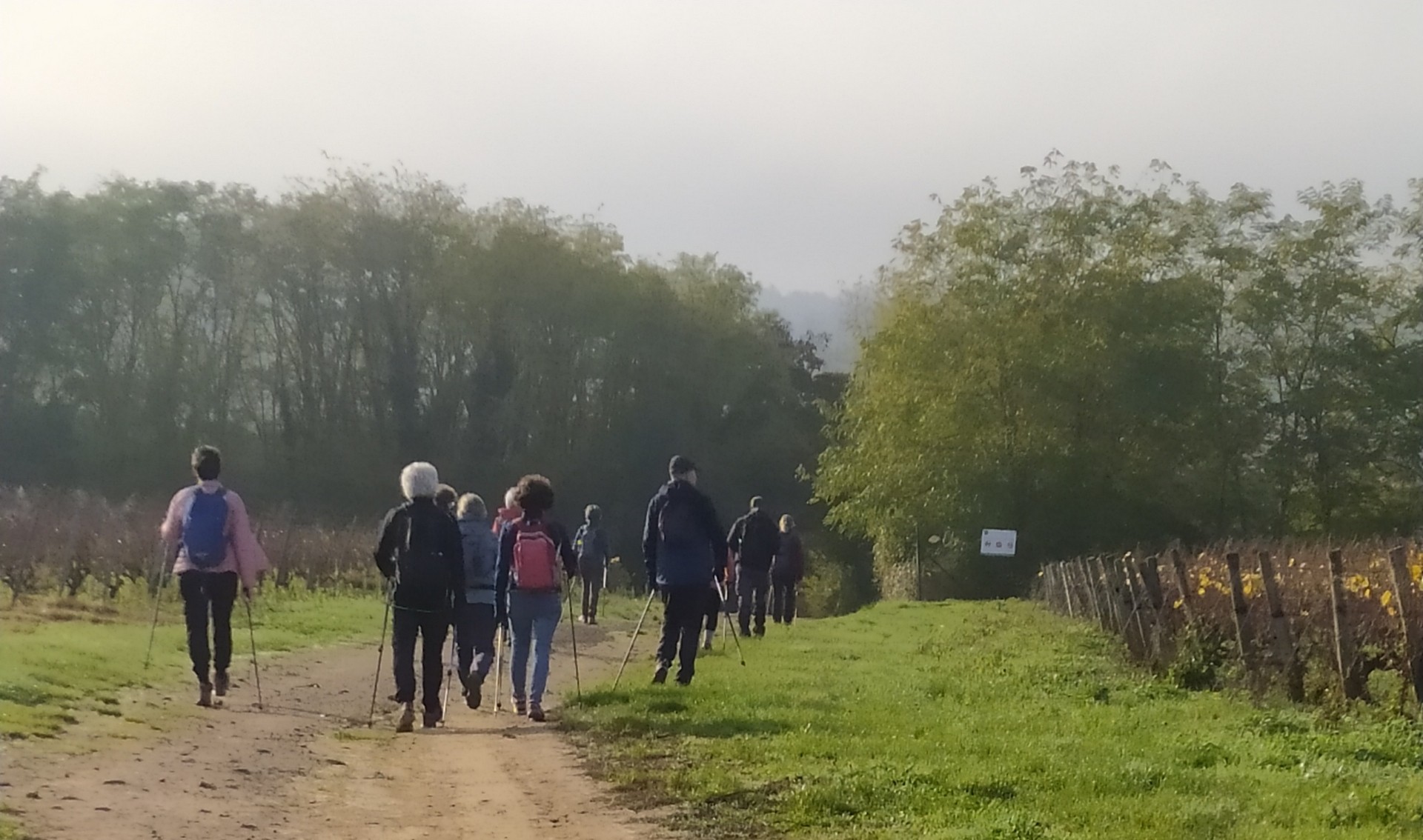 Nous attaquons la descente